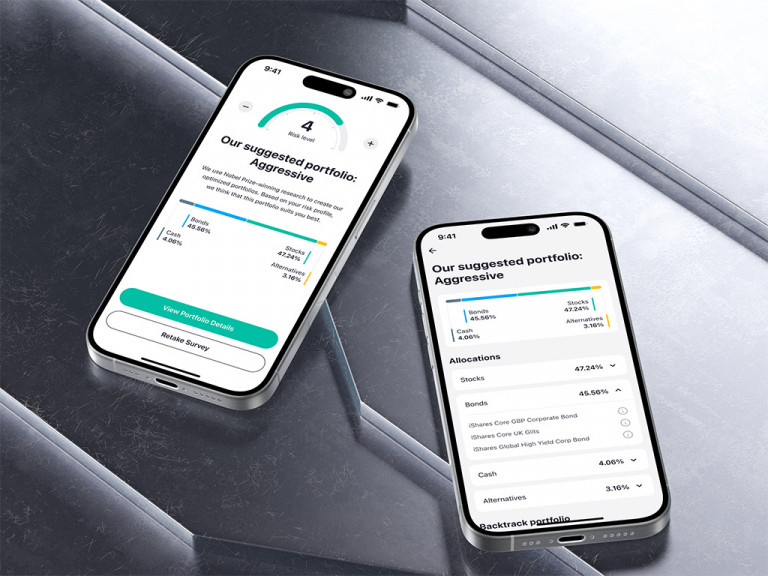 Robo advisor app
